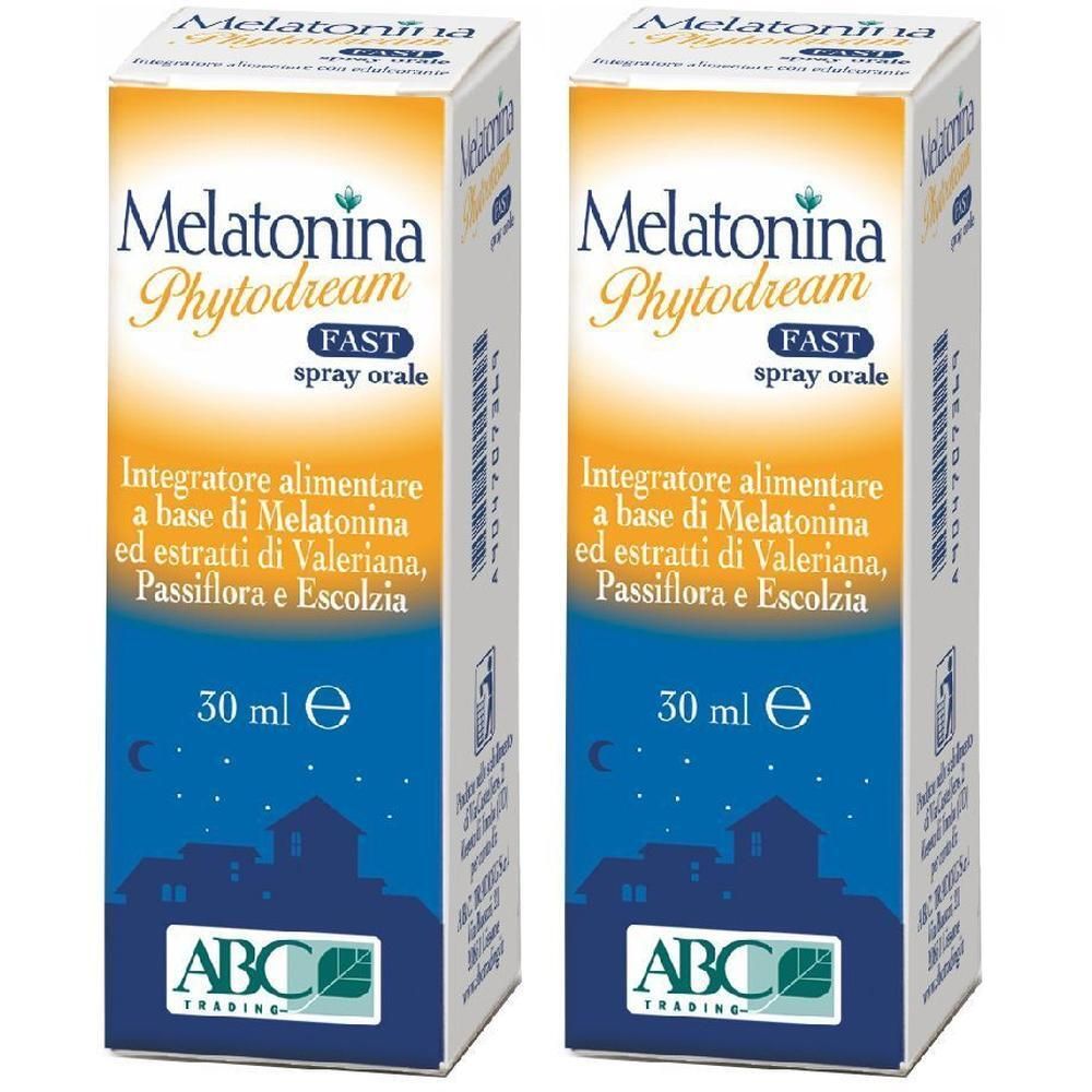 ABC Trading Melatonina Phytodream Fast Spray Orale