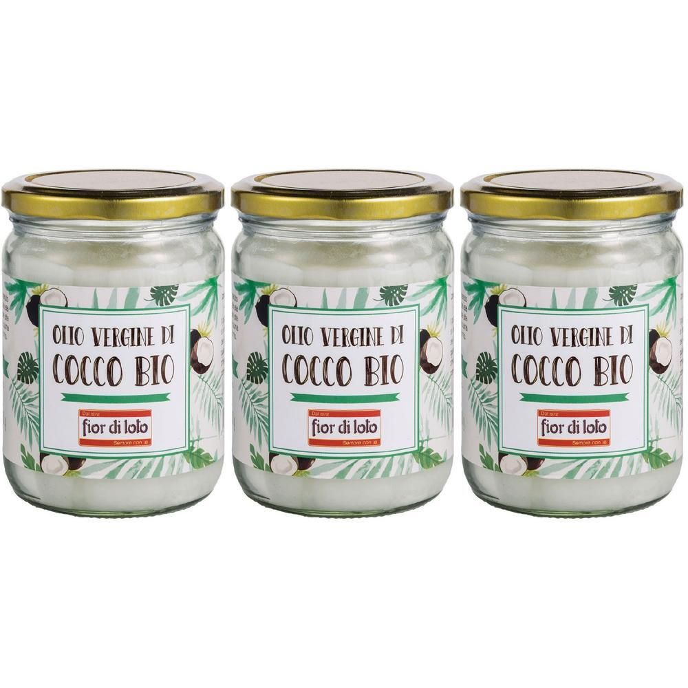 Fior Di Loto Olio Vergine Di Cocco Bio