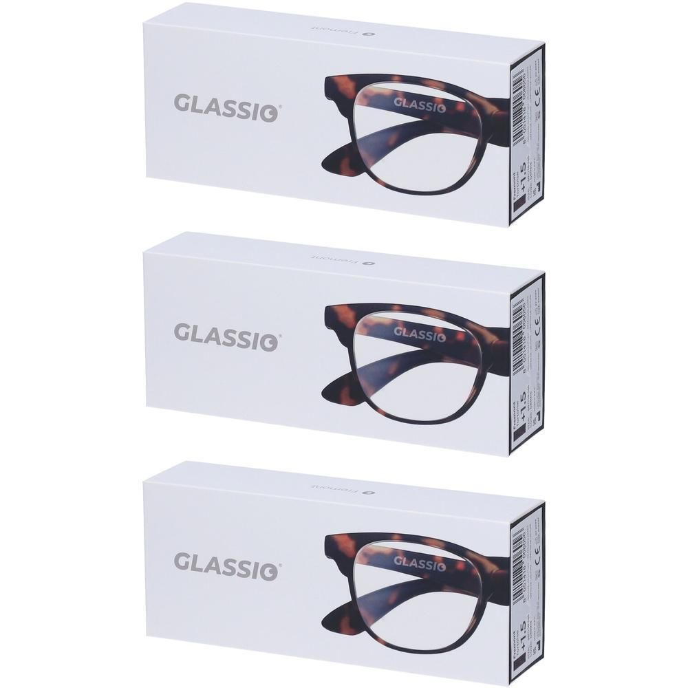 Occhiali da Lettura Glassio Fremont Colore Tortoise Gradazione +1,5