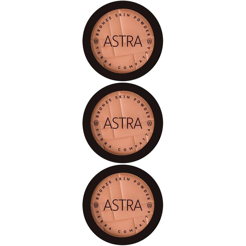 ASTRA Make-UP Bronze Skin Powder - Terra Compatta Effetto Bronzer Tonalità 0020