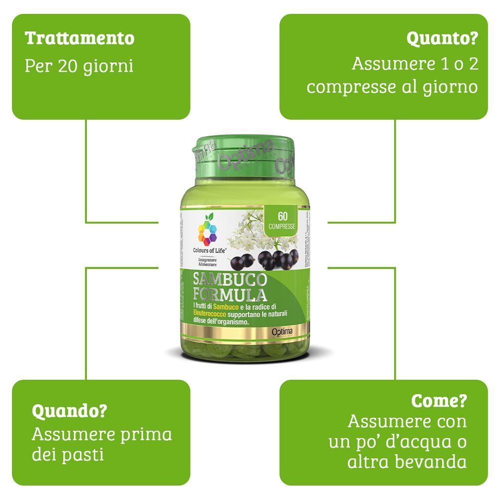 Colours Of Life Sambuco Formula Compresse-image