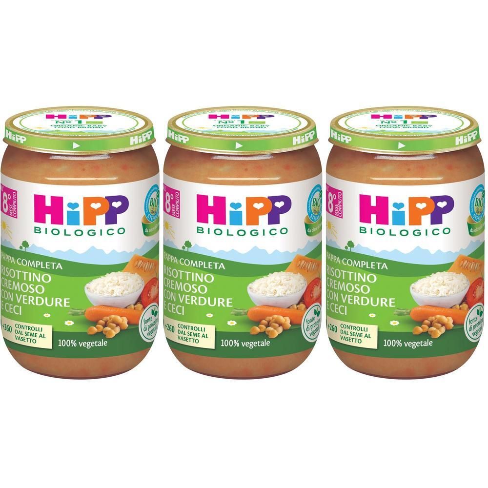 HIPP Risottino Cremoso Verdure Ceci
