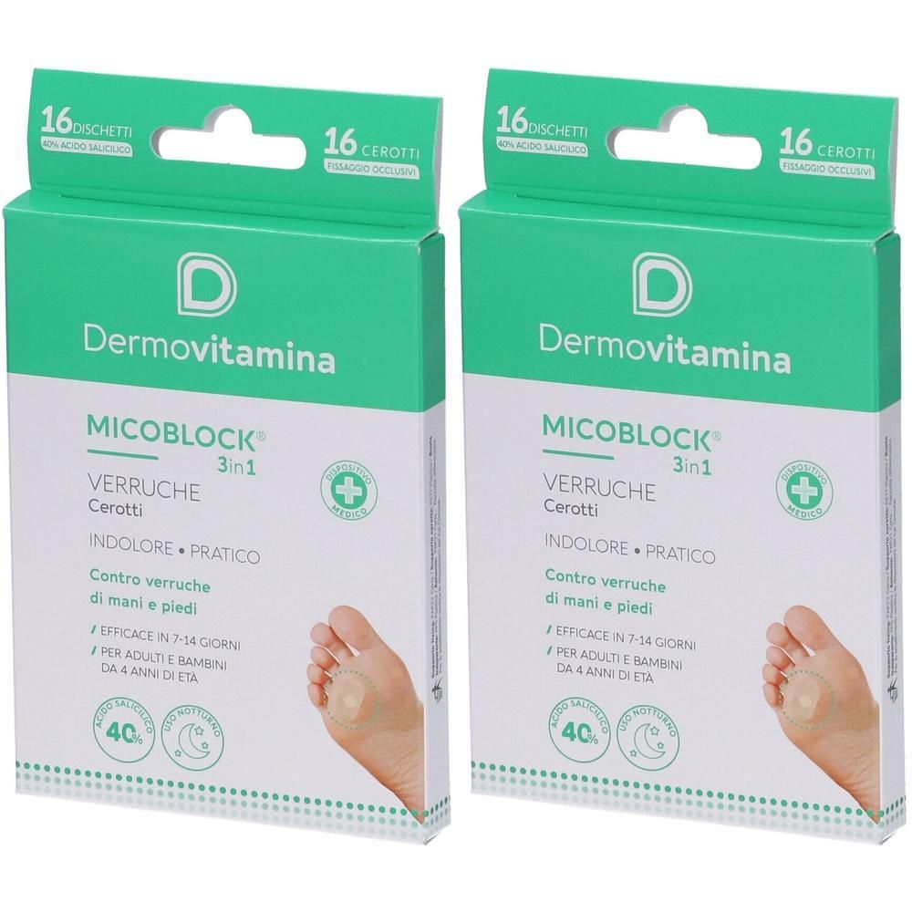 Dermovitamina Micoblock Verruche Patch
