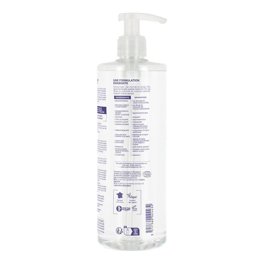 Eau Thermale Jonzac Gel Doccia Lenitivo Alta Tolleranza