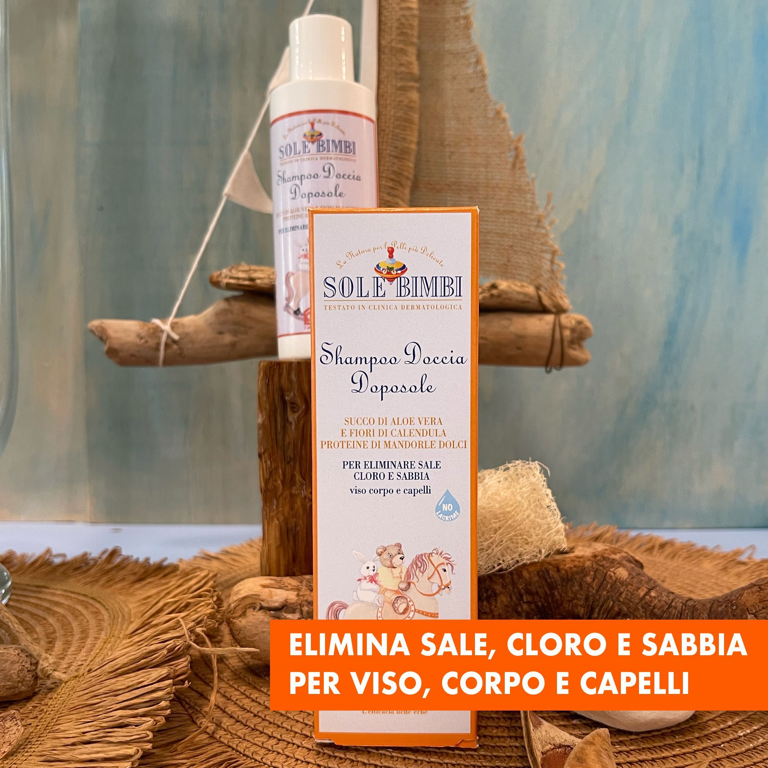 Helan SOLE BIMBI Shampoo Doccia Doposole