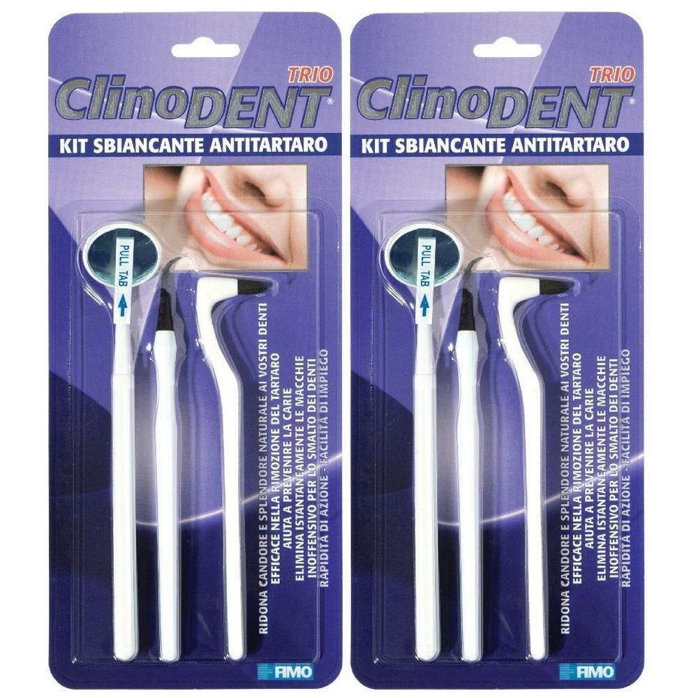 Clinodent Trio Sbiancante Anti Tartaro
