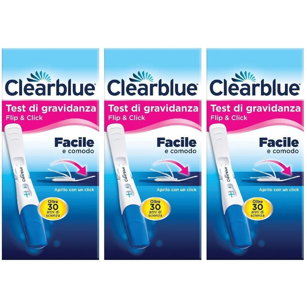 Clearblue® Test di Gravidanza Flip & Click