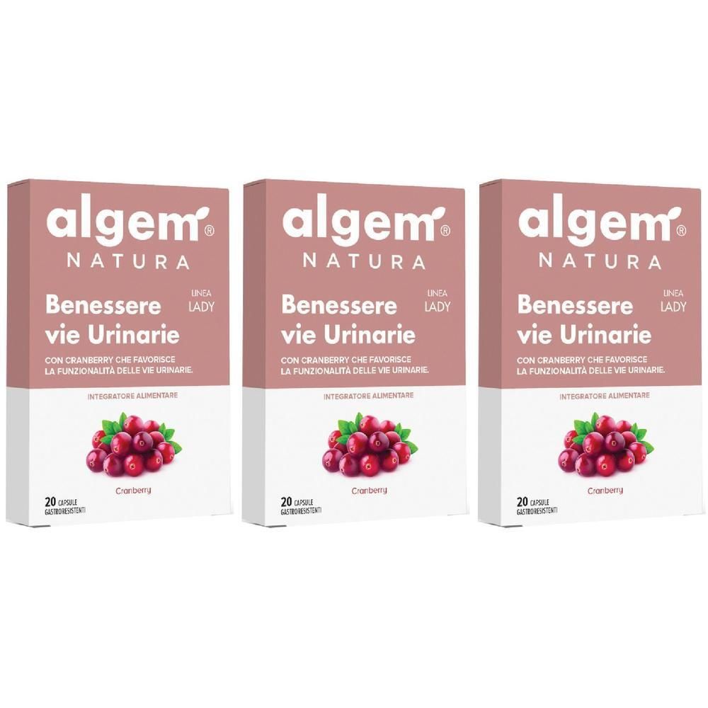 Algem Natura Benessere Vie Urinarie Lady Capsule