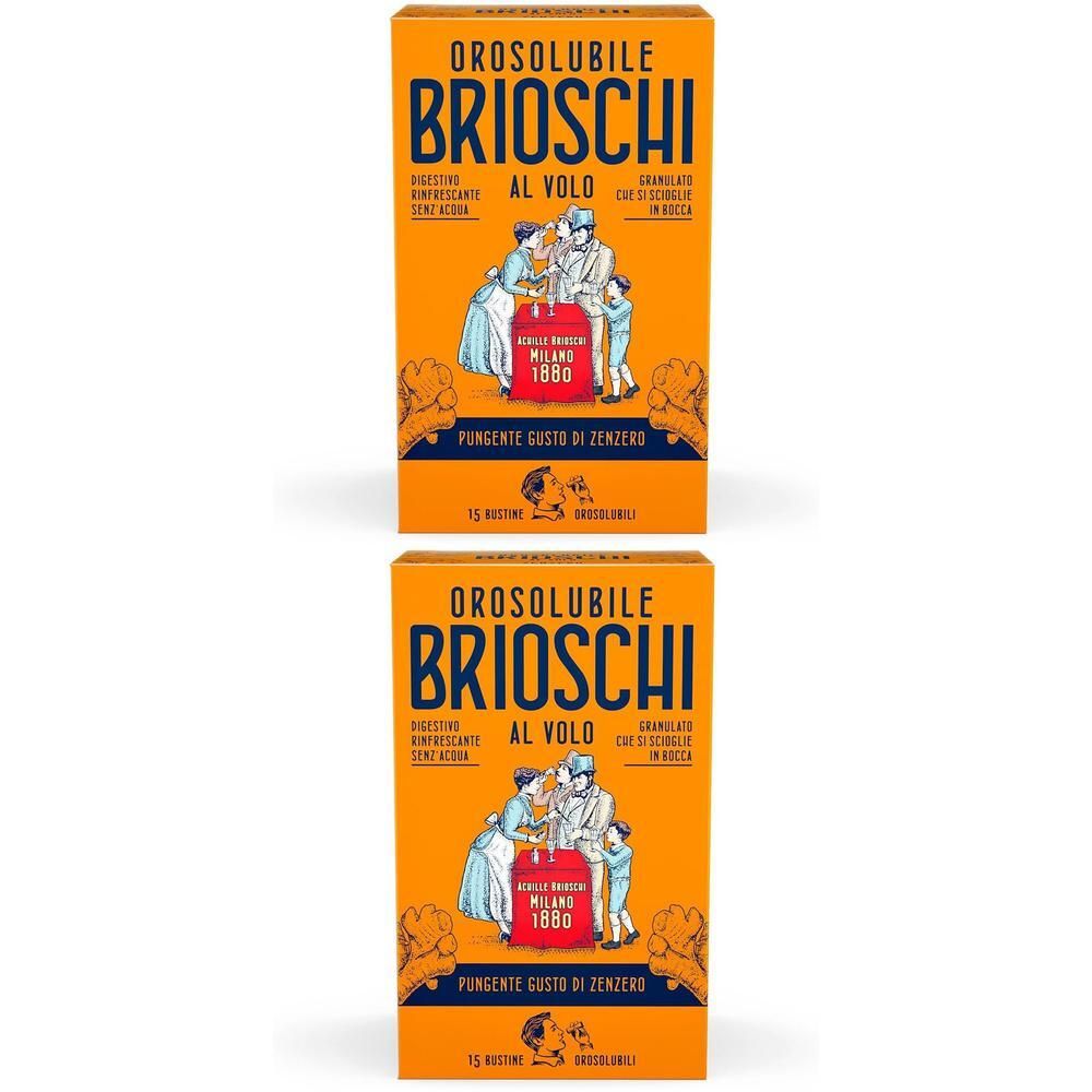 Orosolubile Brioschi al volo Zenzero Bustine da 15g