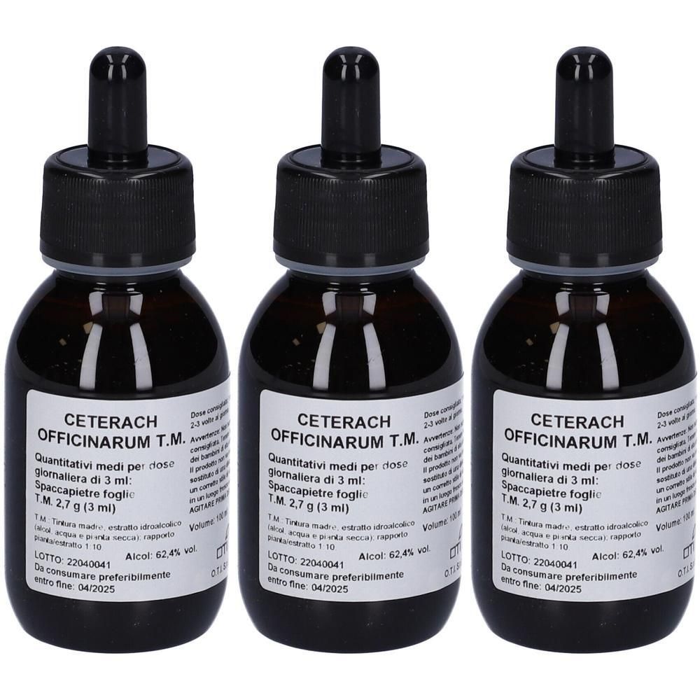 Ceterach Officinarium Tintura Madre Gocce 100ml