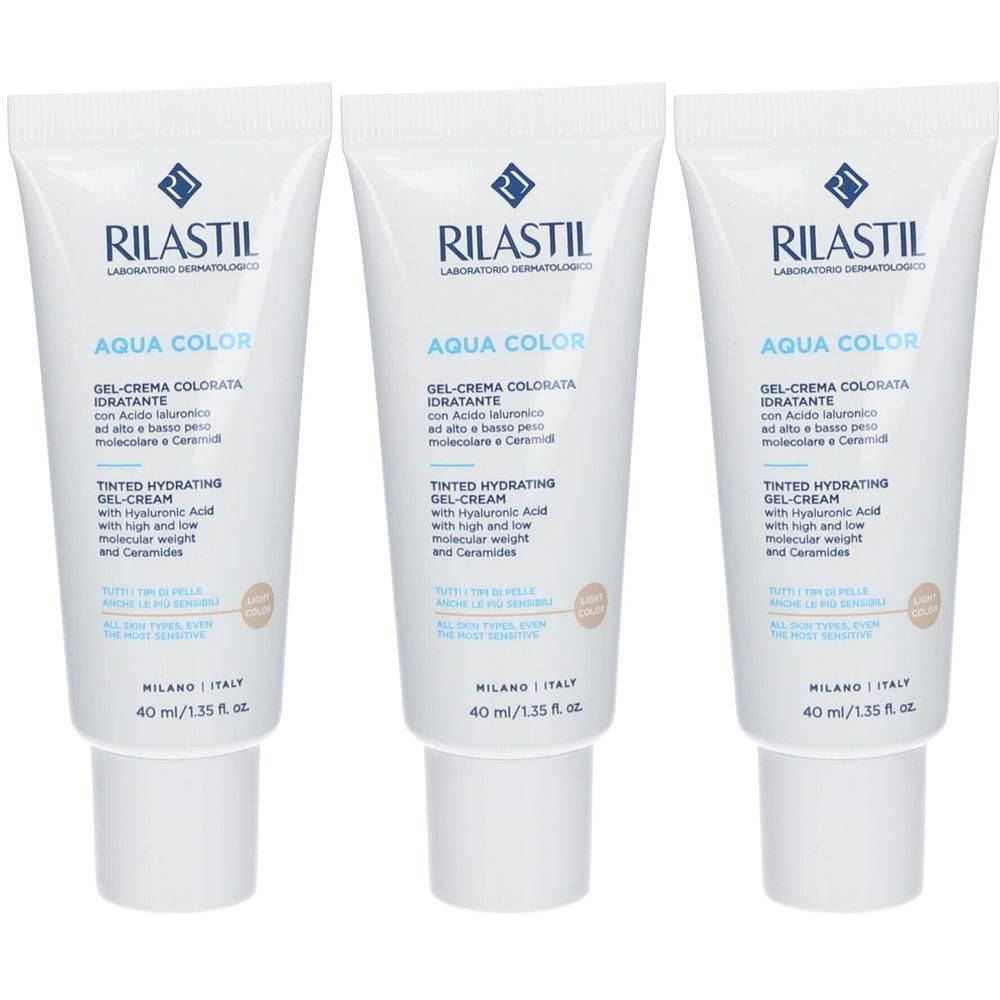 RILASTIL® Aqua Color Gel-Crema Colorata Idratante Light Color