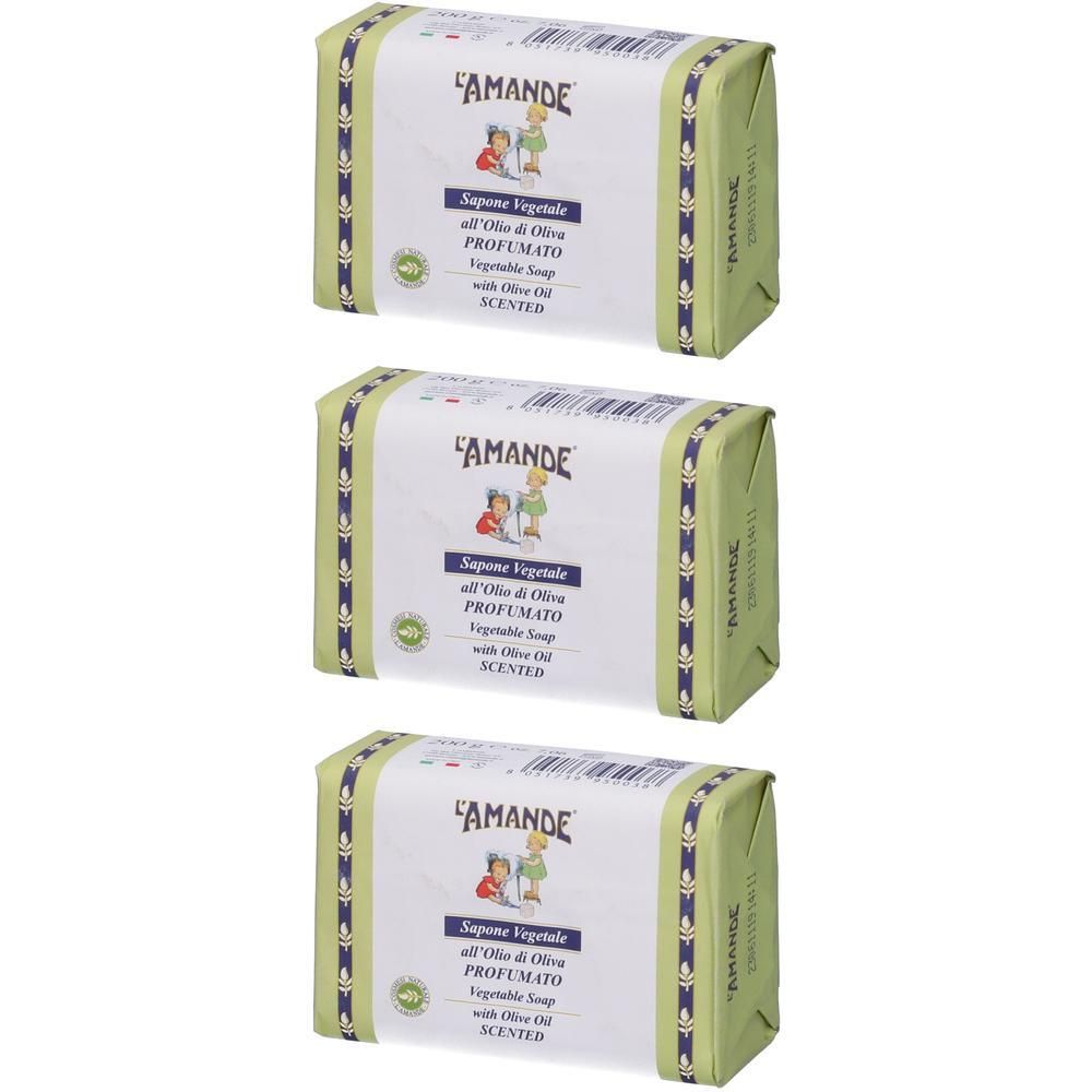 L'Amande Marseille Sapone Vegetale Olio Oliva 200 G