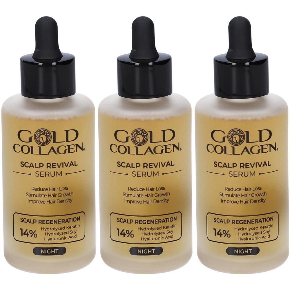 Gold Collagen Scalp Revival Serum 100 Ml