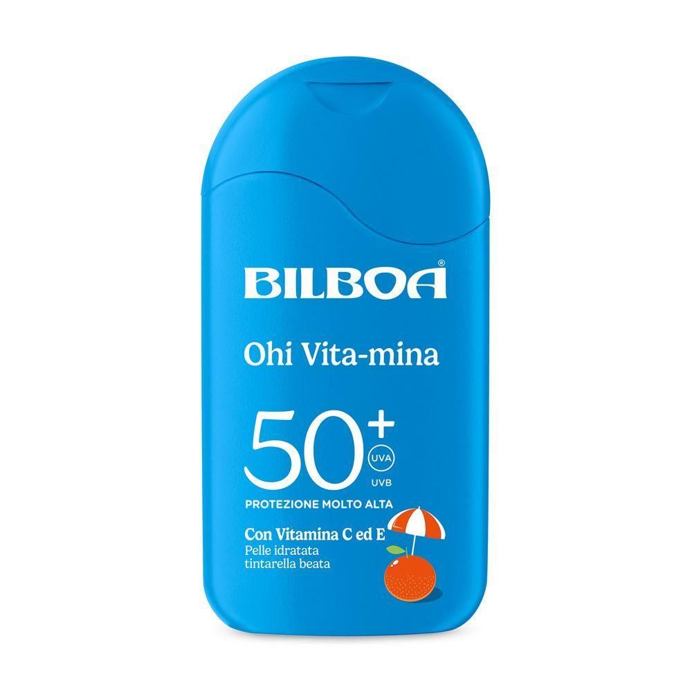 Bilboa Ohi Vita-mina Latte Solare SPF 50+ con multivitamina
