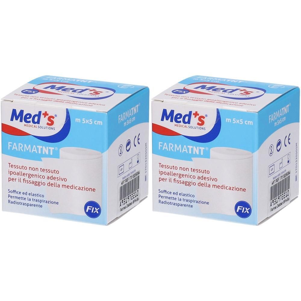 Cerotto Meds Farmatessuto Non Tessuto Tessuto Non Tessuto Fix Ipoallergenico Adesivo