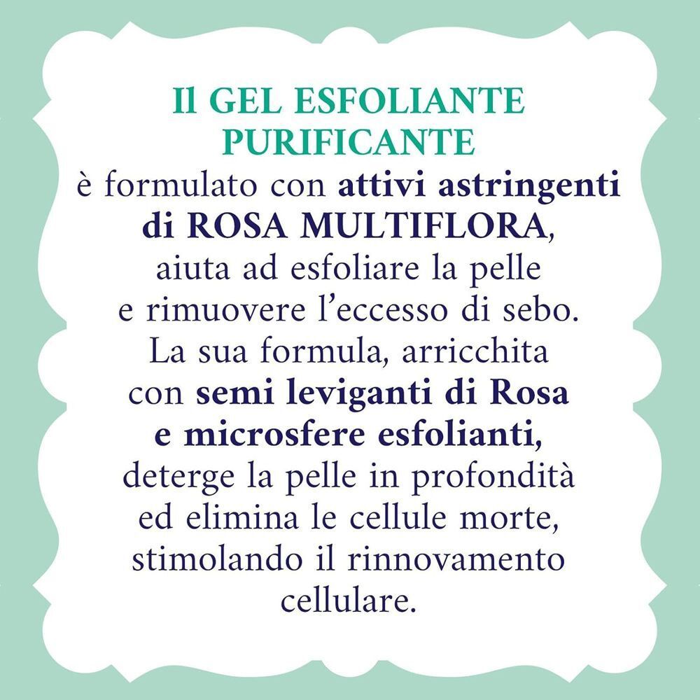 Acqua alle Rose - Gel esfoliante Purificante