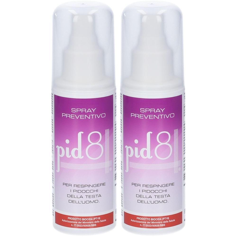 Pid8 Spray Preventivo Antipediculosi