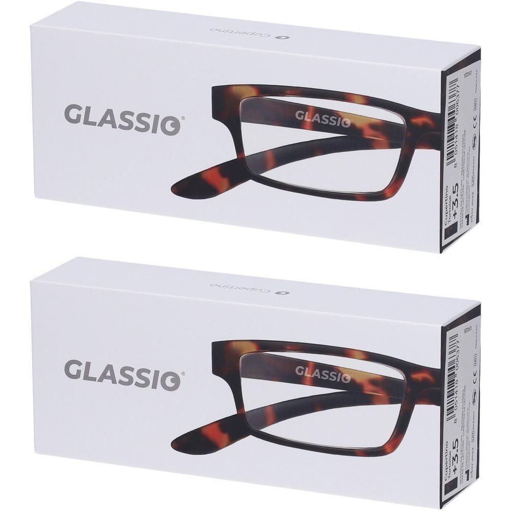 Occhiali da Lettura Glassio Cupertino Colore Tortoise Gradazione +3,5