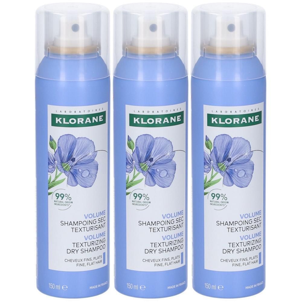 Klorane Shampoo Secco Volume al Lino