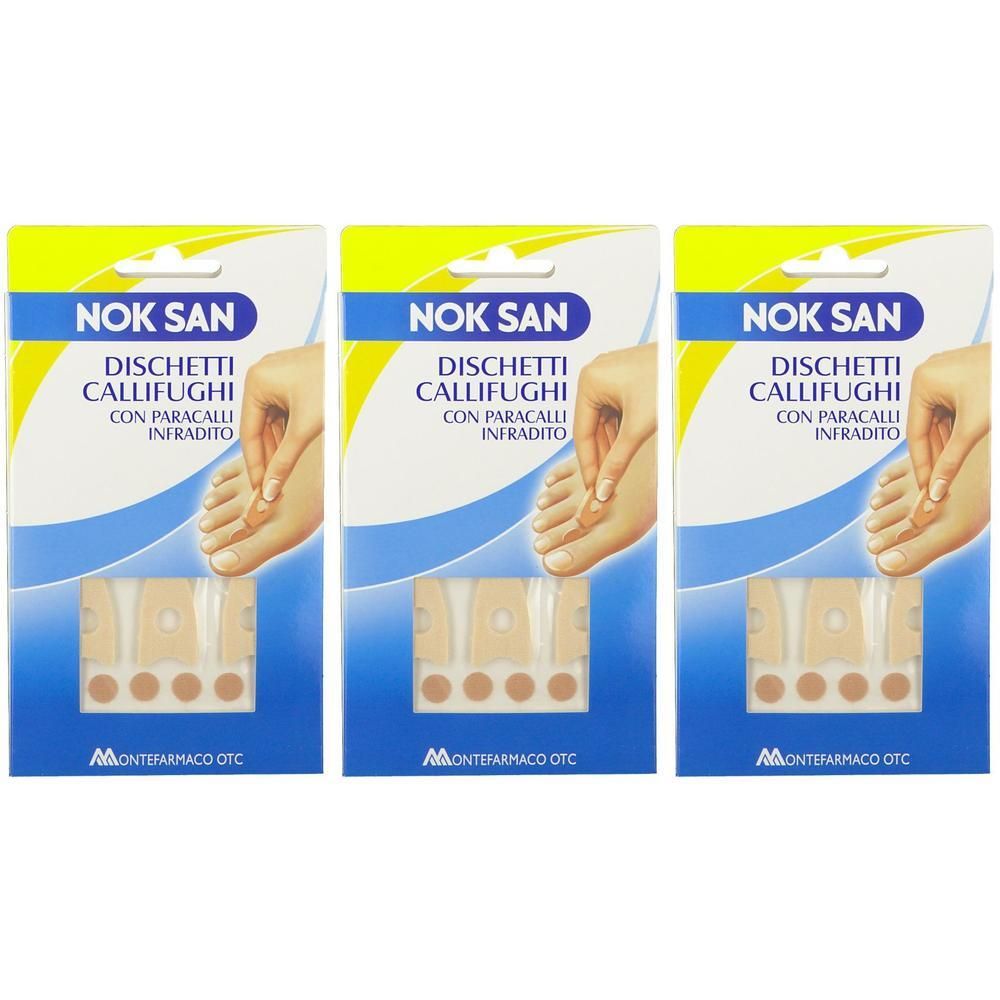 Nok San Cerotti Dischetti Callifughi con Paracalli Infradito