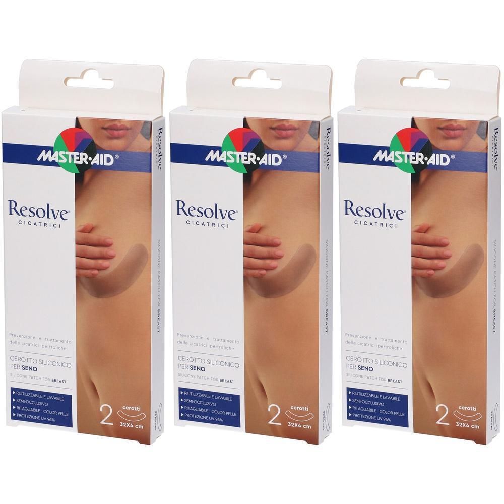 Resolve Cerotto Siliconico per Seno 32x4 cm