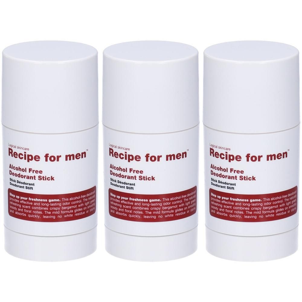 Recipe For Men Alcohol-Free Deodorante Stick
