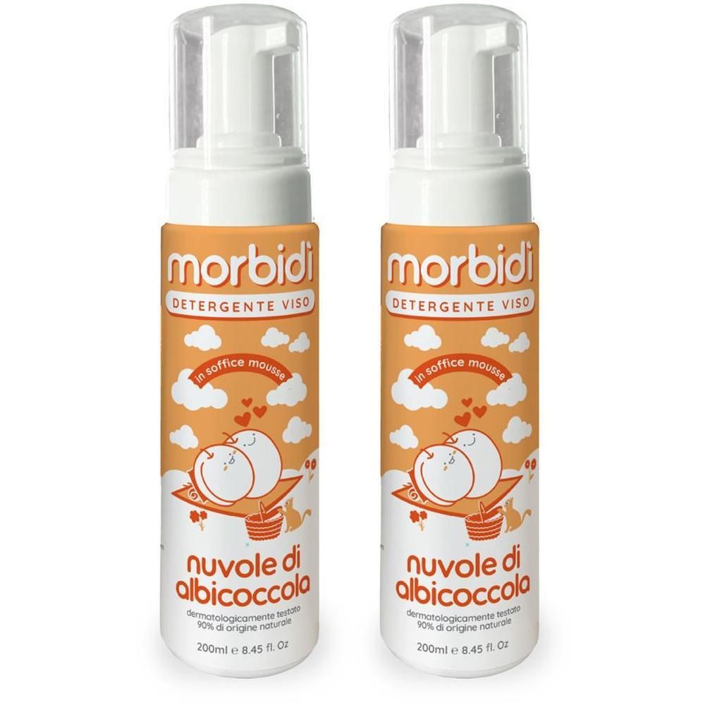 Morbidì Detergente Viso Nuvole Di Albicoccola