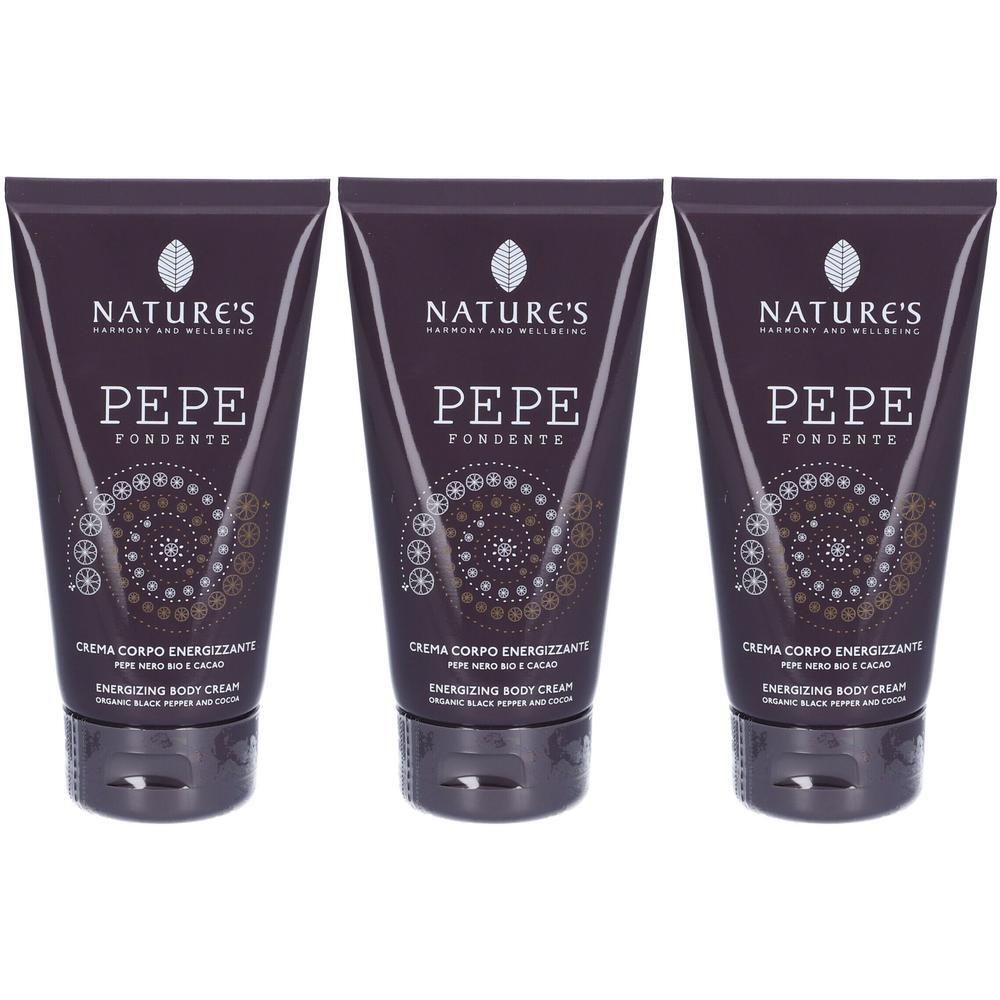 NATURE'S Pepe Fondente Crema Corpo Energizzante
