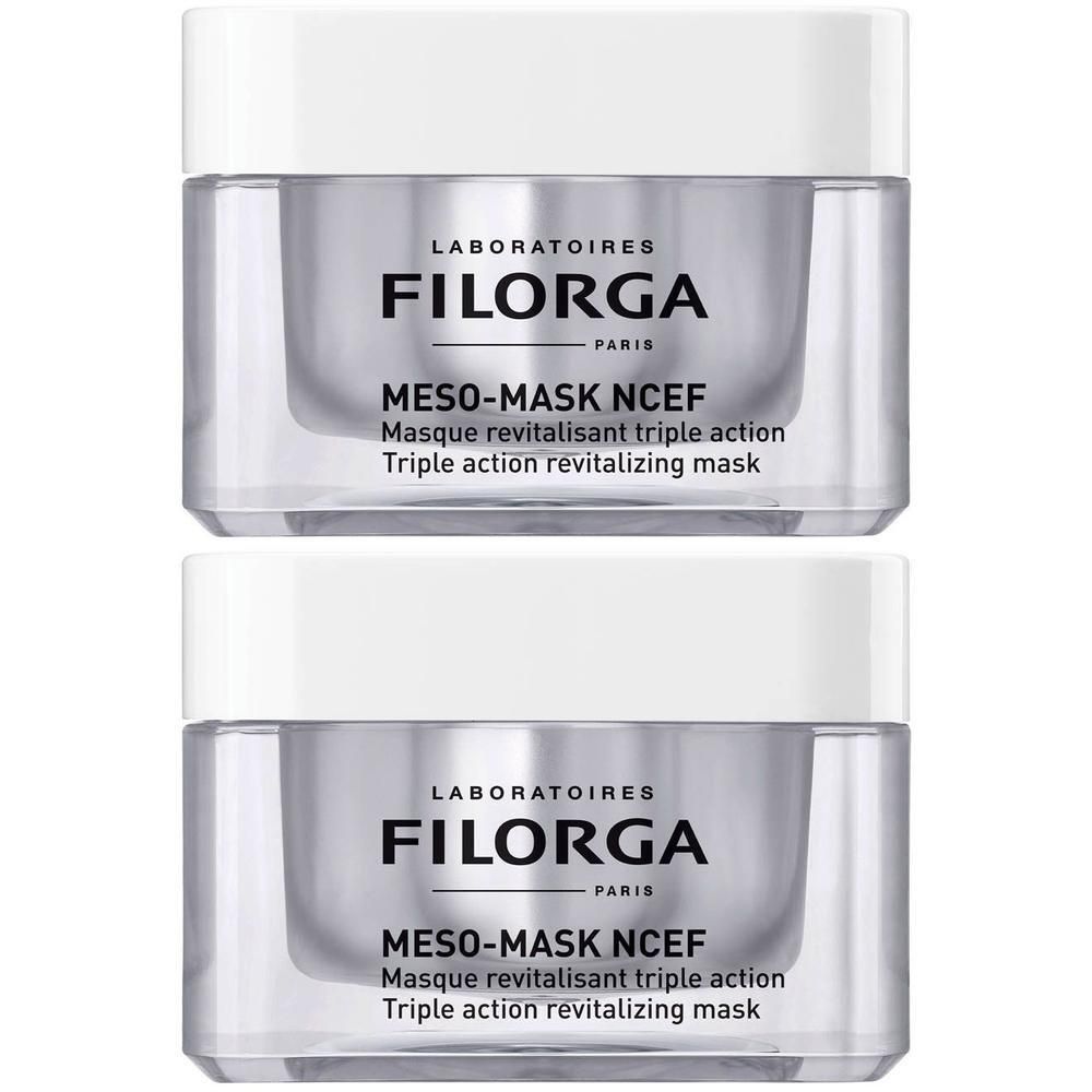 Due vasetti FILORGA MESO-MASK NCEF affiancati.