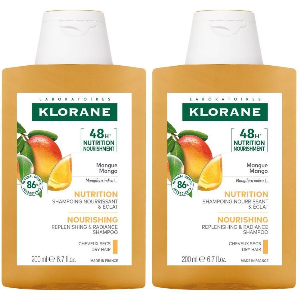 Klorane Shampoo al Mango 200ml - Capelli secchi