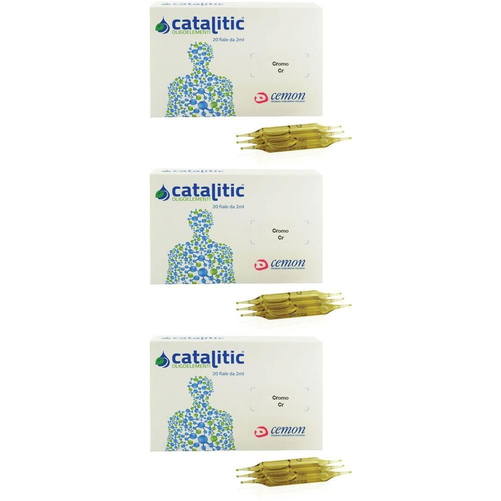 Catalitic Oligoelementi Cromo Cr 20 Fiale Da 2 Ml