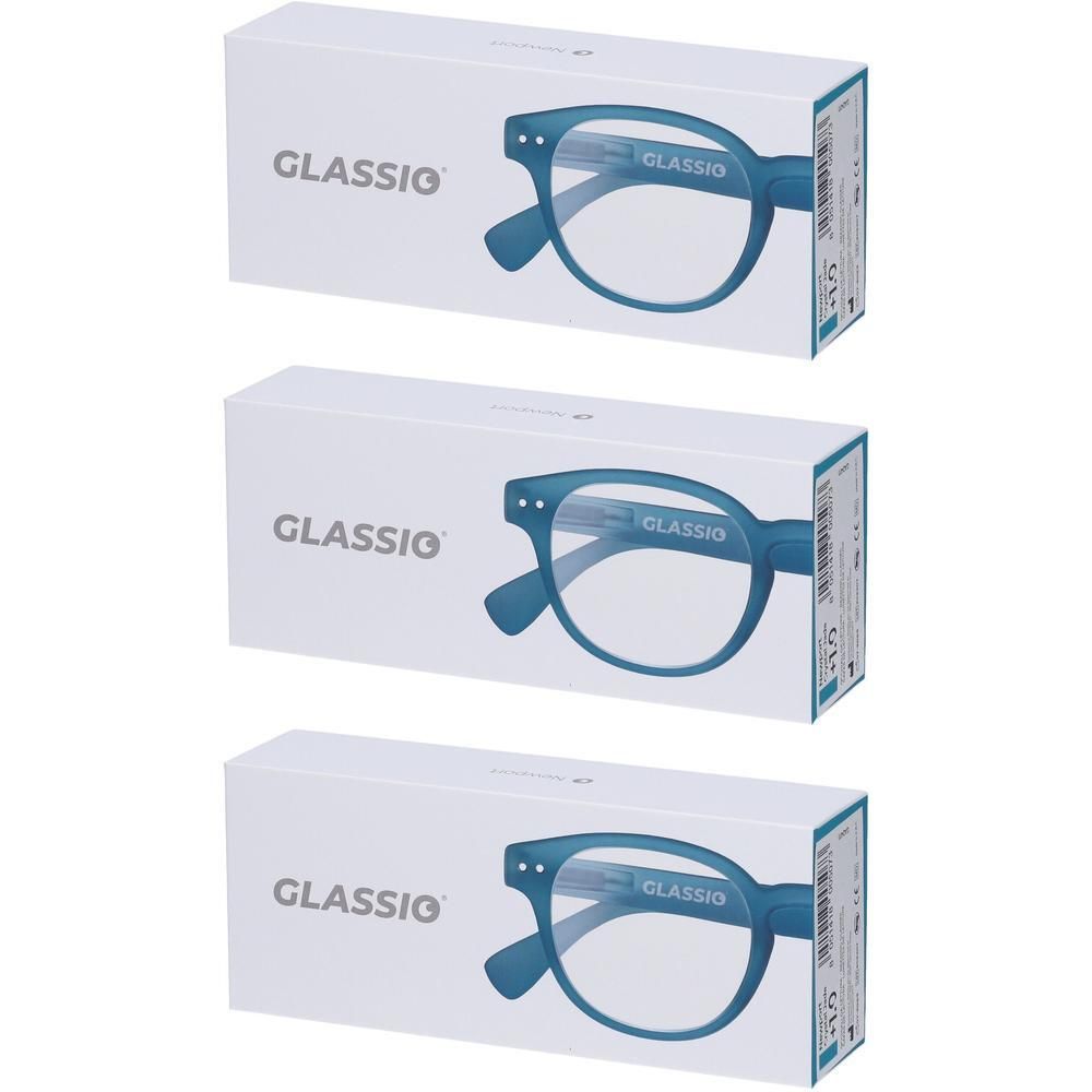 Occhiali da Lettura Glassio Newport Colore Crystal Jade Gradazione +1,0