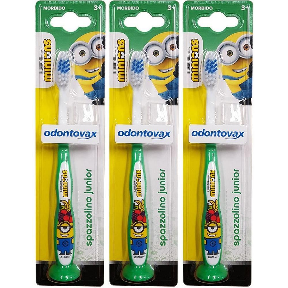 Odontovax Spazzolino Junior Minions Verde Igiene Orale
