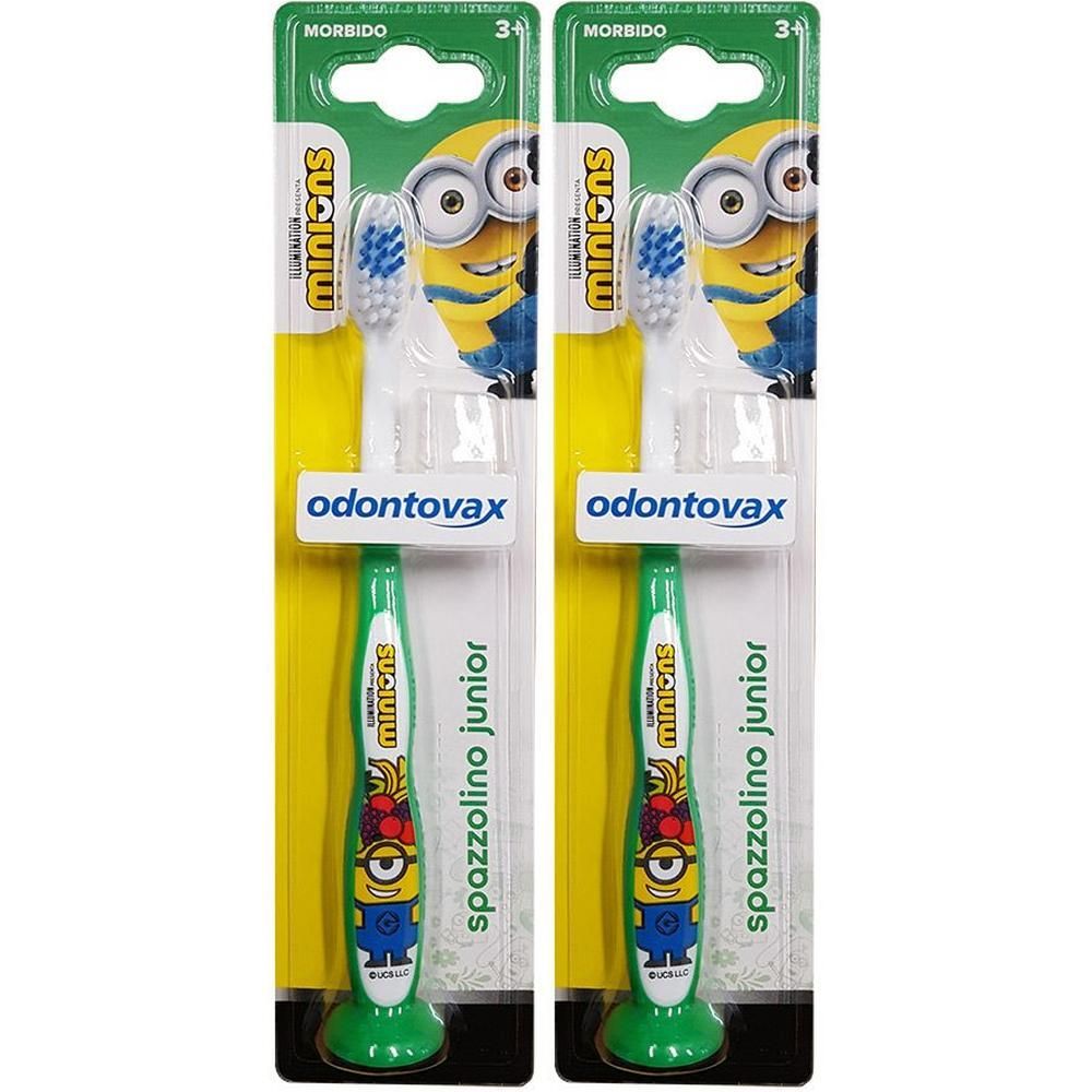 Odontovax Spazzolino Junior Minions Verde Igiene Orale