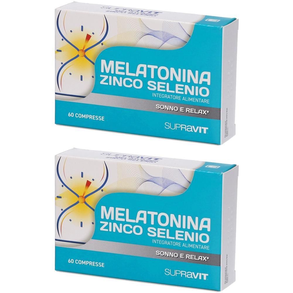 Supravit Melatonina Zinco Selenio Compresse