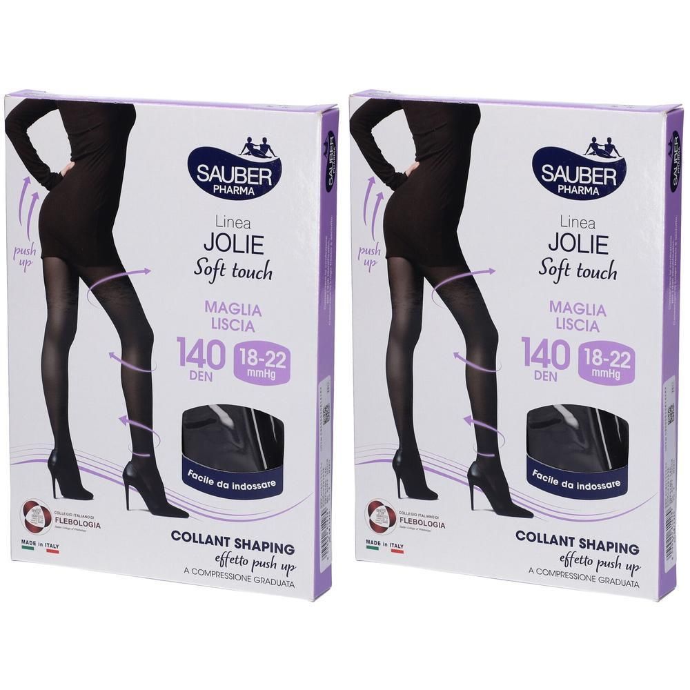 Sauber Pharma Collant Shaping Jolie 140 Denari Colore Nero Taglia 4