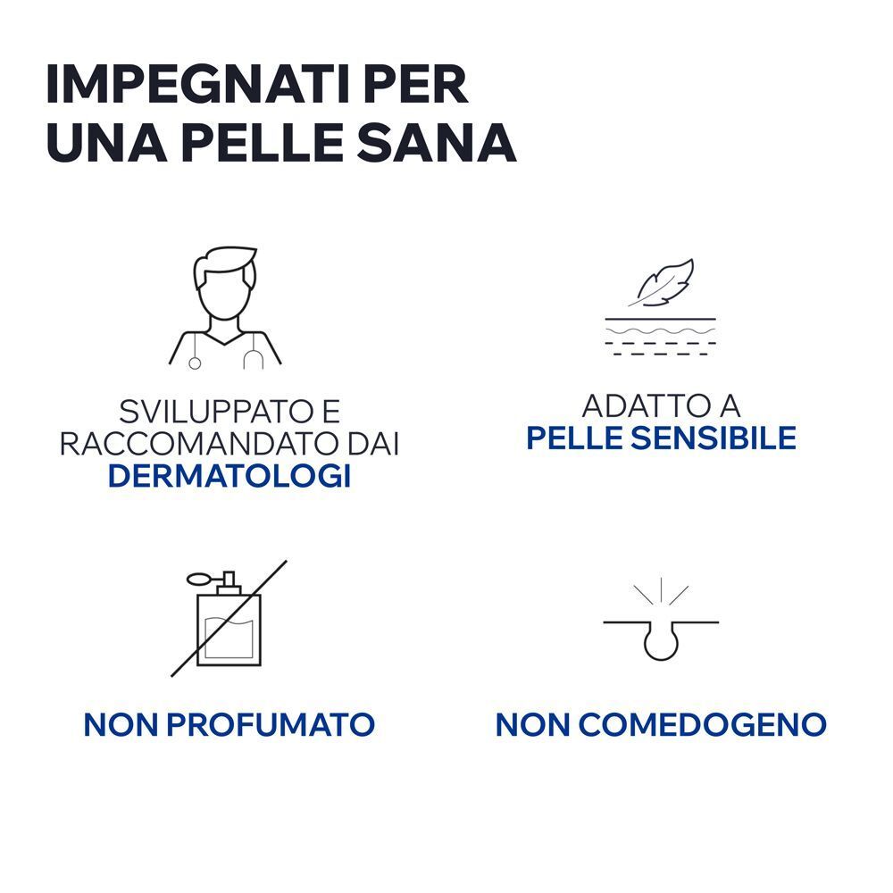 Icone per sviluppato da dermatologi, per pelli sensibili, non profumato.