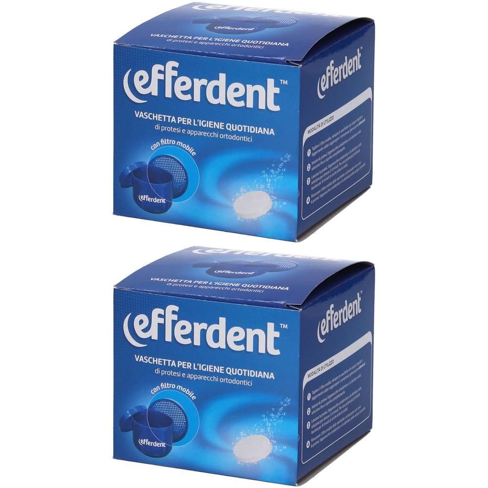 Efferdent Vaschetta Portaprotesi