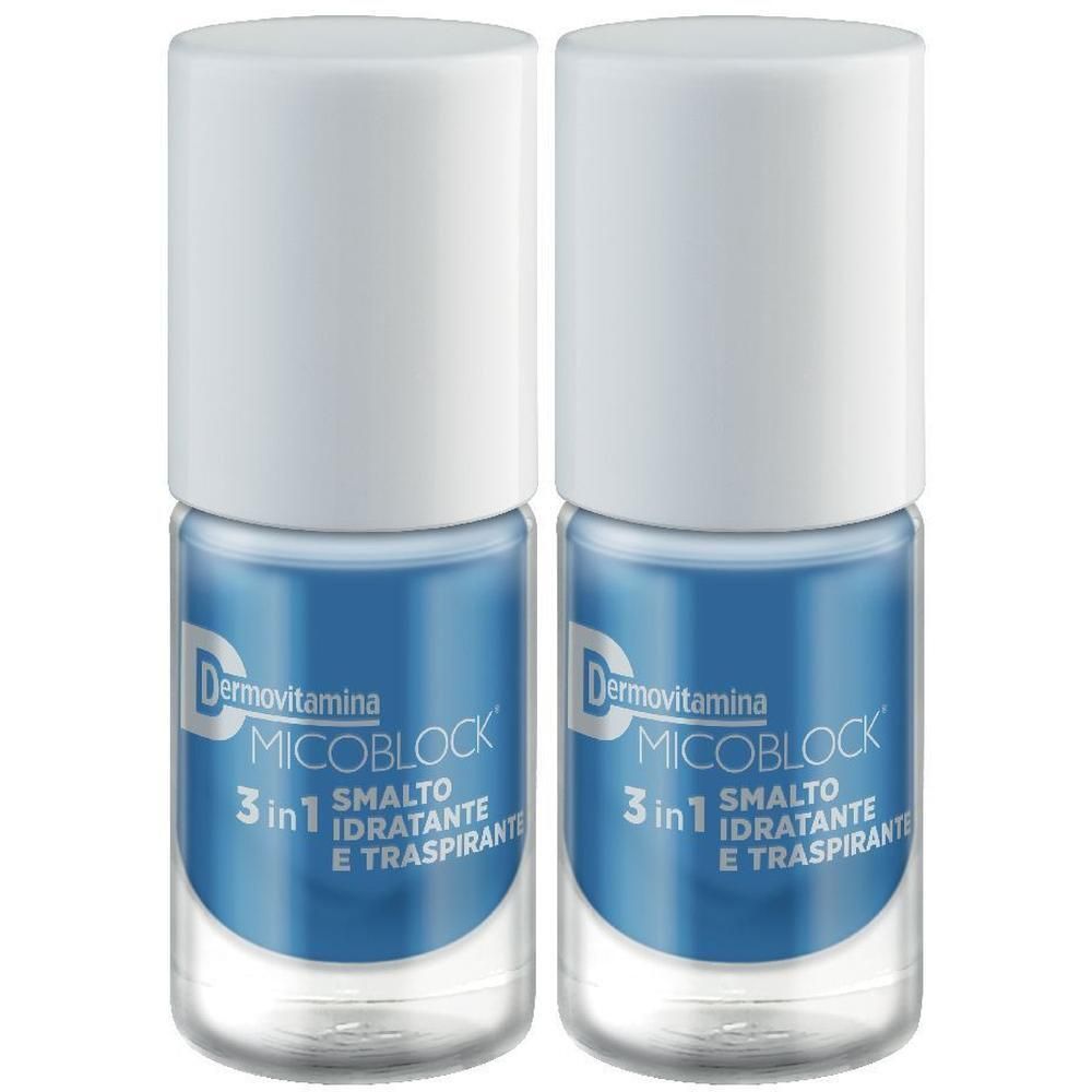 Dermovitamina Micoblock® 3 in 1 Smalto Idratante e Traspirante Blu