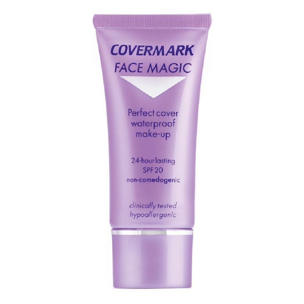 Tubo di trucco Covermark Face Magic. Copertura perfetta, waterproof, lunga durata 24h, SPF 20, non comedogenico, testato clinicamente, ipoallergenico.