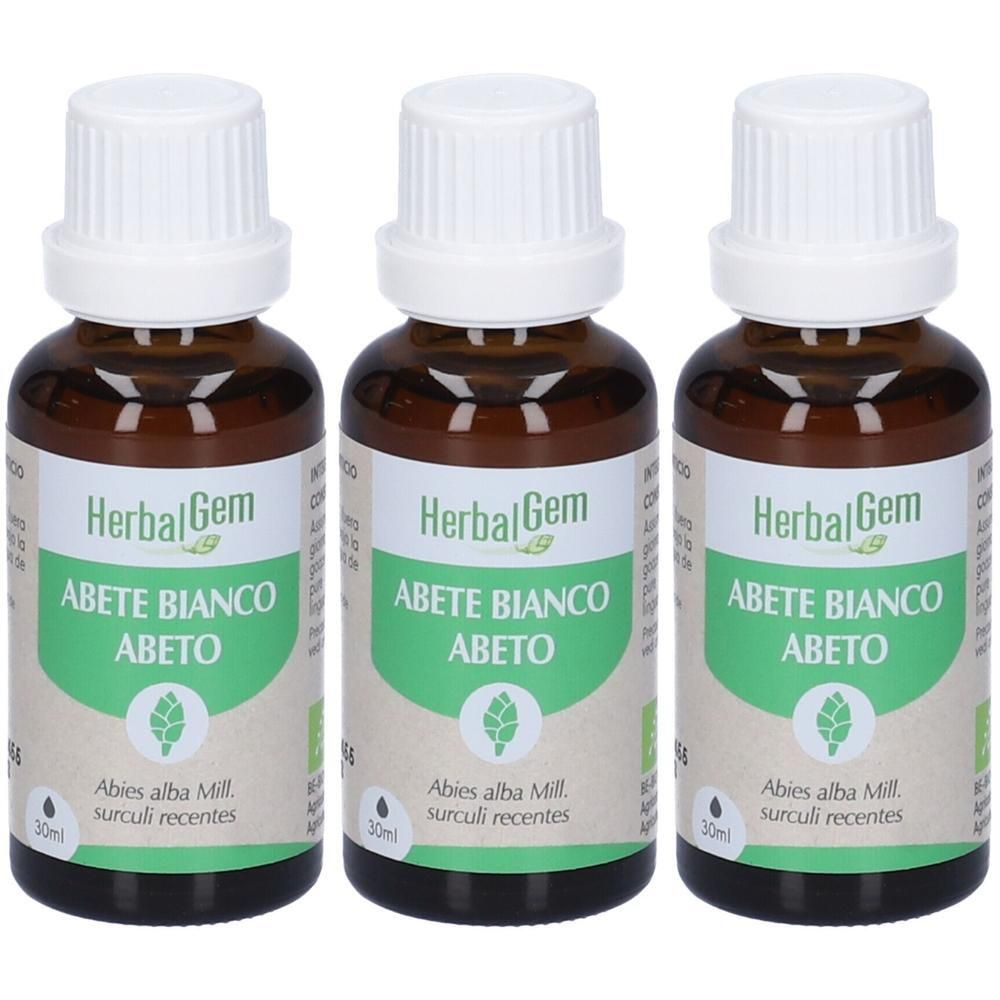 Herbalgem Abete Bianco Giovani Getti Concentrato di Gemme Fresche Gocce