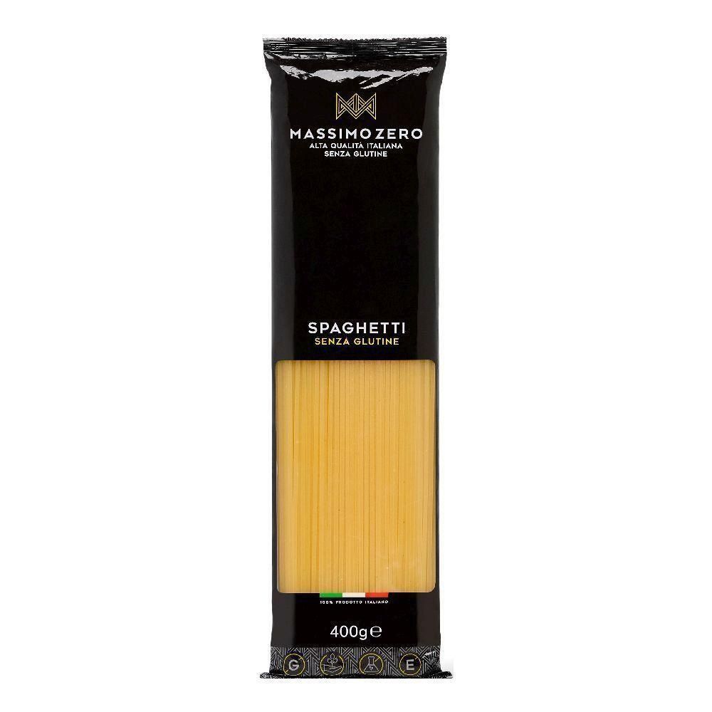 Spaghetti Massimo Zero, senza glutine, confezione da 400g.