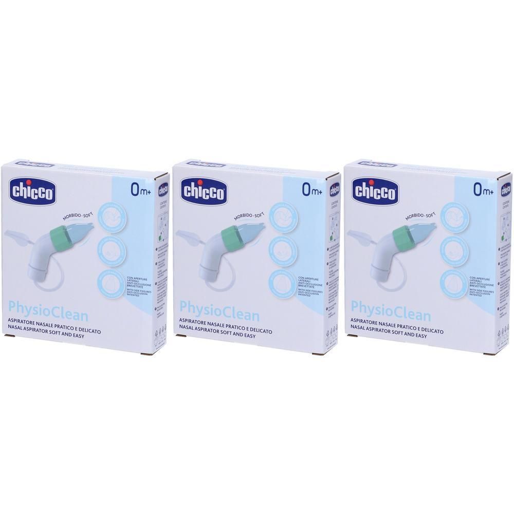 Chicco Aspiratore nasale rapido e delicato PhysioClean