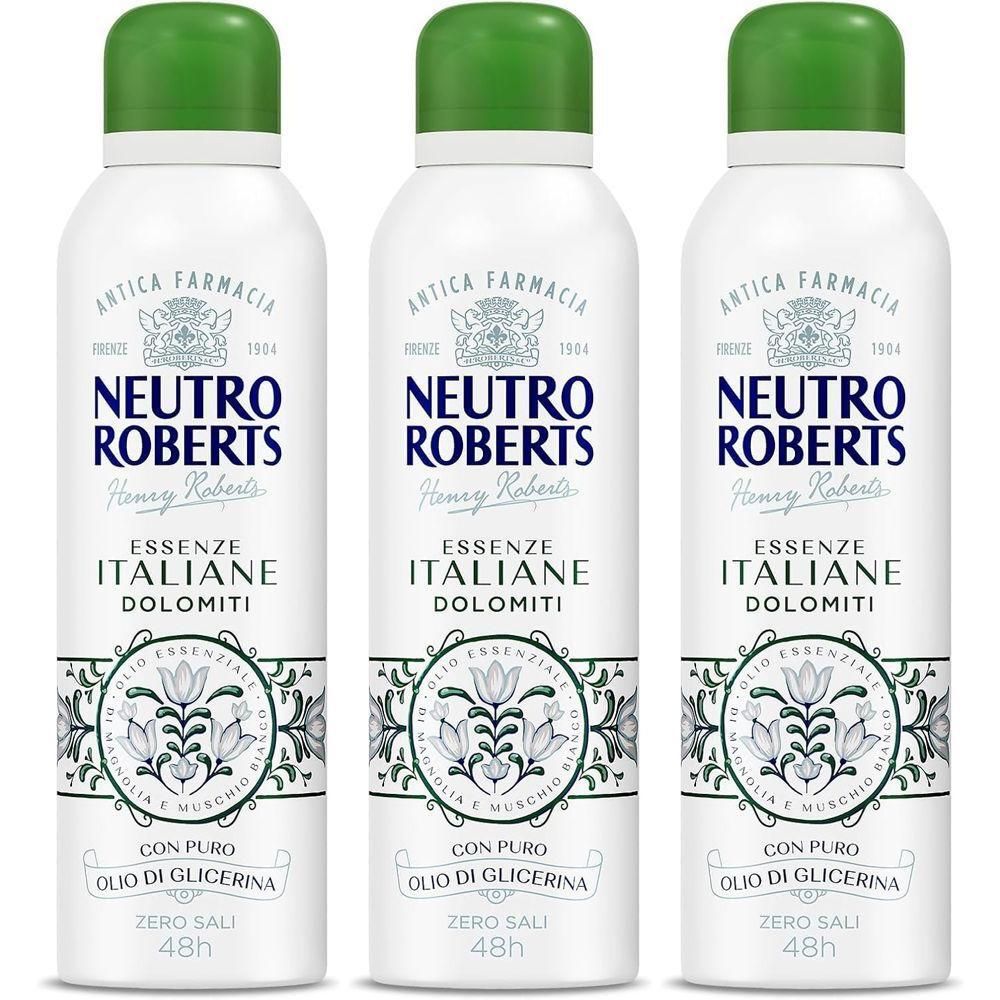 NEUTRO ROBERTS ESSENZE ITALIANE DEODORANTE SPRAY DOLOMITI 200ml