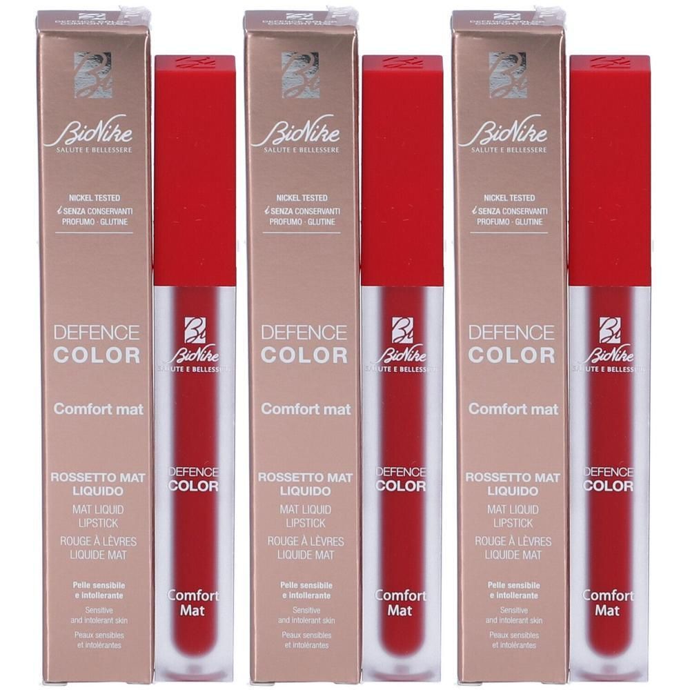 Bionike Defence Color Rossetto Liquido Colore 704 Rosso Vero