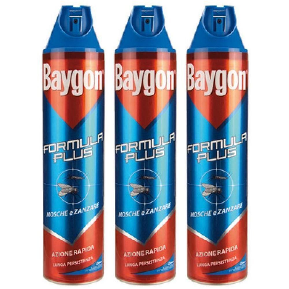 Insetticida Baygon Mosce&Zanzare Plus 400 Ml