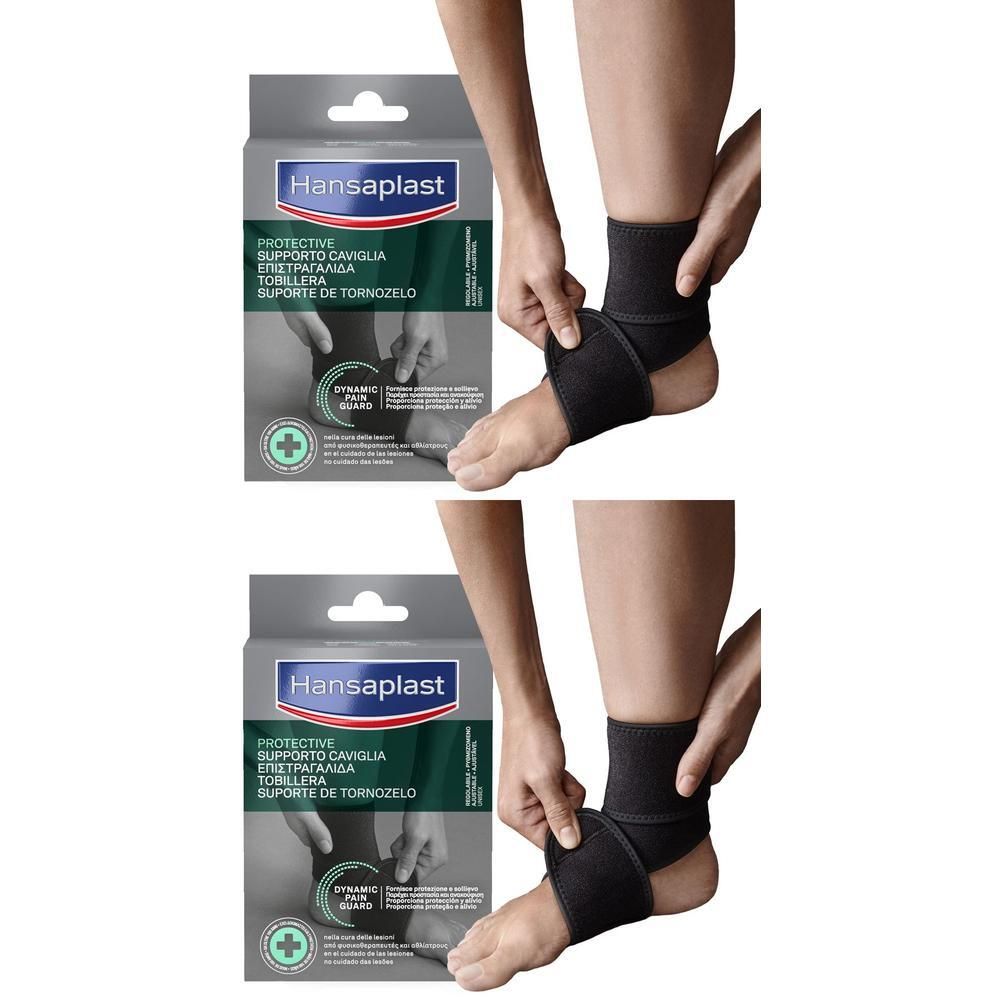 Hansaplast Sport Supporto Caviglia, Cavigliera ortopedica per protezione e sollievo, 1 pezzo