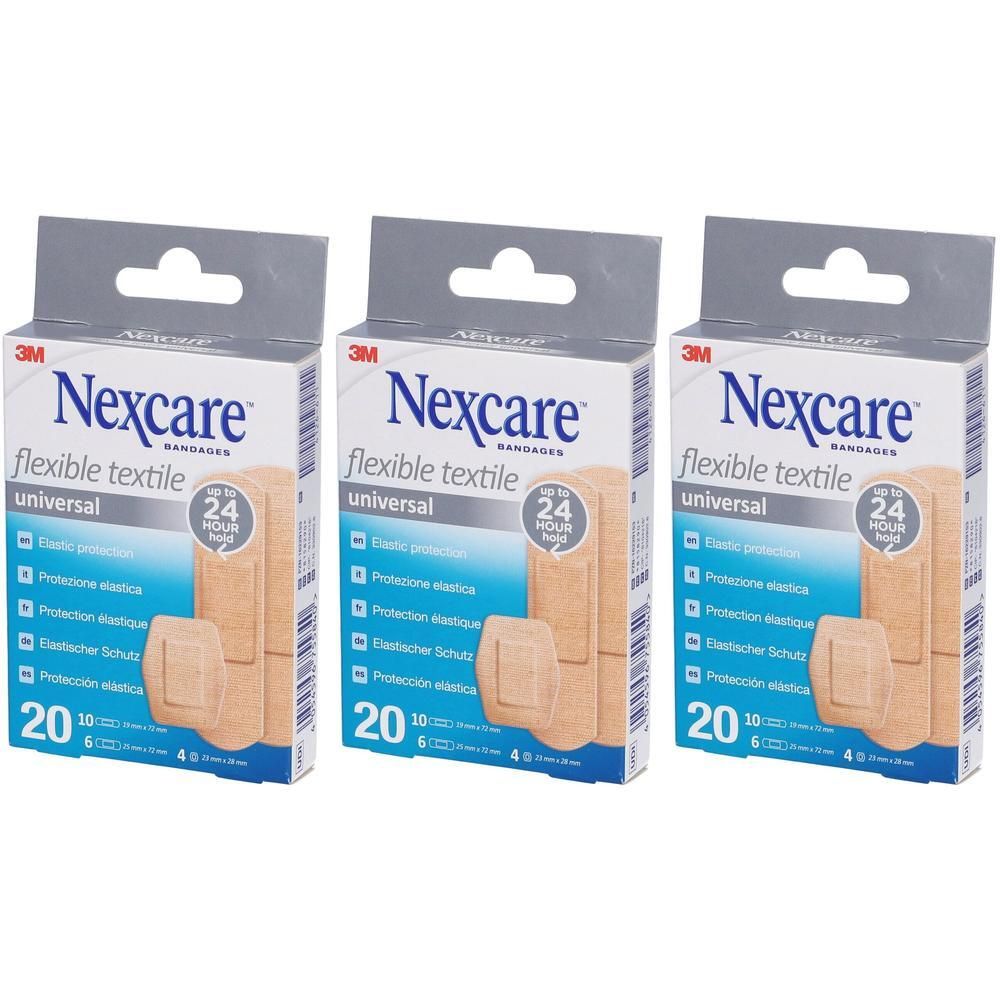 Cerotto Preparato Nexcare Textile N0420As Assortiti 3 Misure