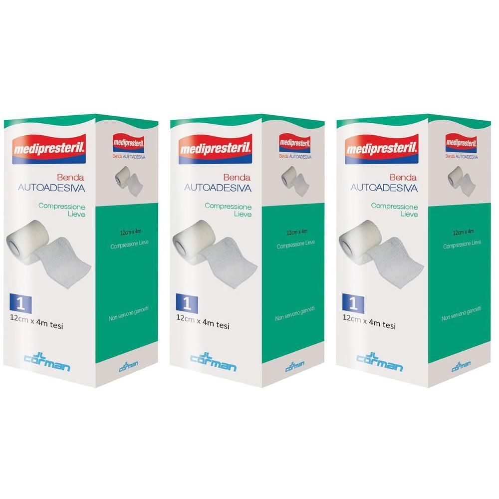 Medipresteril Benda Autoadesiva 12X400 Cm