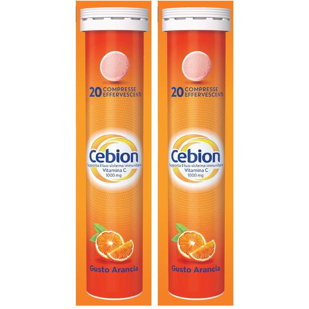 Cebion Compresse Effervescenti Gusto Arancia